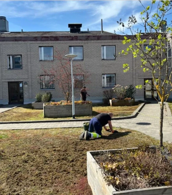 Vårbruk hos SRL Fastigheter i Värnamo